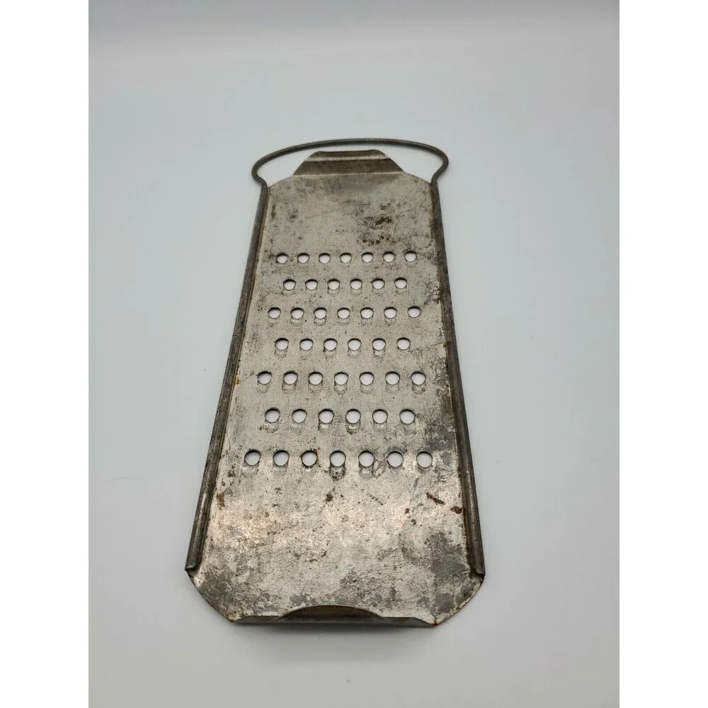 Vintage Rapid Slaw and Vegetable Cutters Bluffton O Cheese Grater With Handle